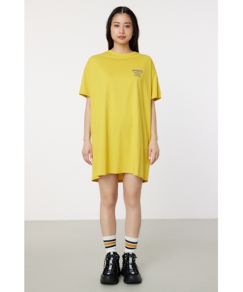 RODEO CROWNS WIDE BOWL(ロデオクラウンズワイドボウル)の「GRIZZLY’S KITCHEN Tワンピース(ワンピース・レディース・イエロー/ブラック/ライトベージュ・FREE)」の9枚目の写真