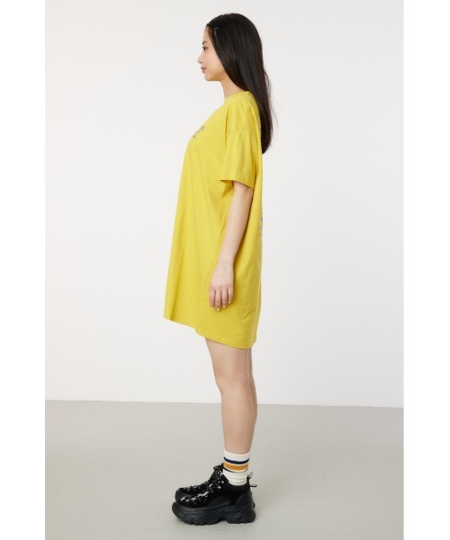 RODEO CROWNS WIDE BOWL(ロデオクラウンズワイドボウル)の「GRIZZLY’S KITCHEN Tワンピース(ワンピース・レディース・イエロー/ブラック/ライトベージュ・FREE)」の10枚目の写真