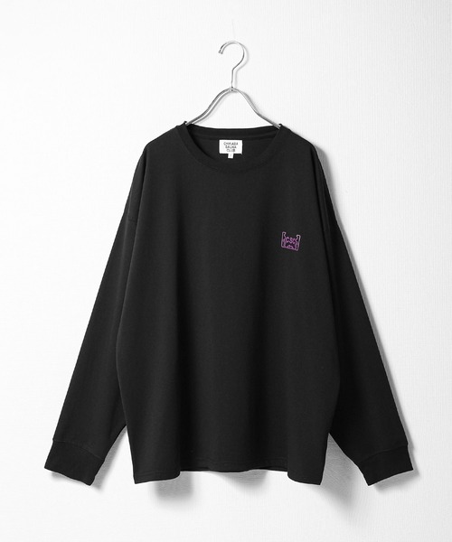 CHIKABA(チカバ)の「【CHIKABA SAUNA CLUB】 バックプリント 長袖 Tシャツ / ロンT / オーバーサイズ(Tシャツ/カットソー・メンズ・ホワイト/ブラック/オートミール/ネイビー/ネイビー系/アイボリー系/ブラック系/ホワイト系・MEDIUM/X-LARGE/LARGE)」の19枚目の写真