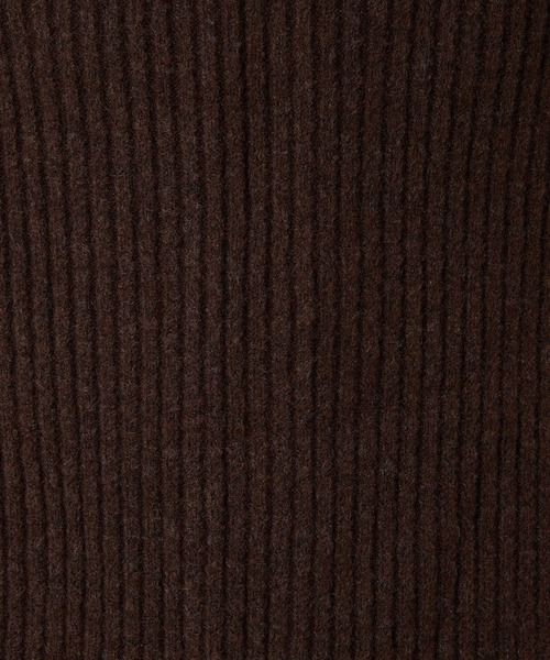 COLLAGE GALLARDAGALANTE(コラージュガリャルダガランテ)の「フロントZIPハイネックニット/WEB限定(ニット/セーター・レディース・ダークブラウン/グレー/ブラック・FREE)」の8枚目の写真