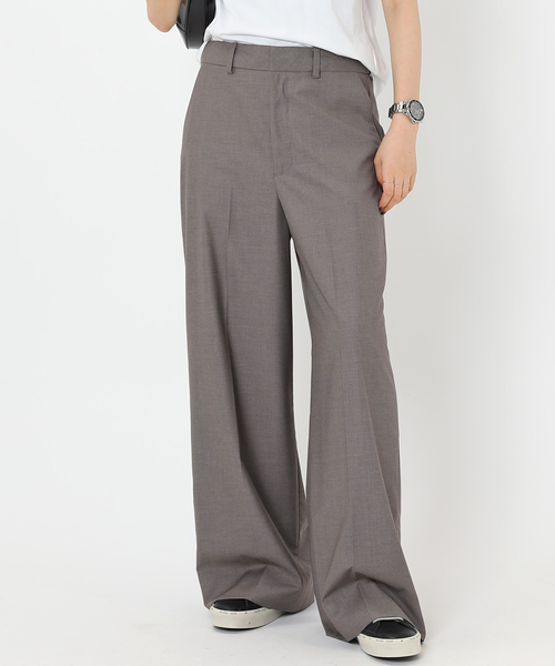 AP STUDIO T/R Wide slacks ワイドスラックス　36 AP STUDIO T/R Wide slacks ワイドスラックス 36