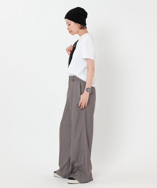 AP STUDIO T/R Wide slacks ワイドスラックス　36 AP STUDIO T/R Wide slacks ワイドスラックス36