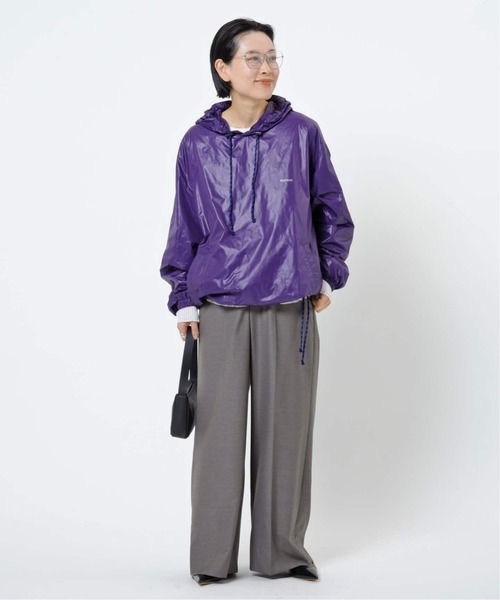 AP STUDIO(エーピーストゥディオ)の「Light T/R wide Pants(スラックス・レディース・チャコールグレー・40/38/36/34)」の21枚目の写真