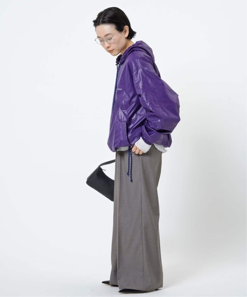 AP STUDIO(エーピーストゥディオ)の「Light T/R wide Pants(スラックス・レディース・チャコールグレー・40/38/36/34)」の22枚目の写真