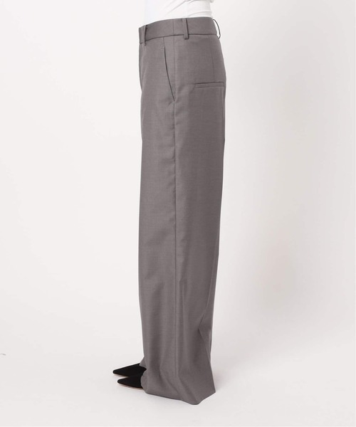 AP STUDIO(エーピーストゥディオ)の「Light T/R wide Pants(スラックス・レディース・チャコールグレー・40/38/36/34)」の13枚目の写真