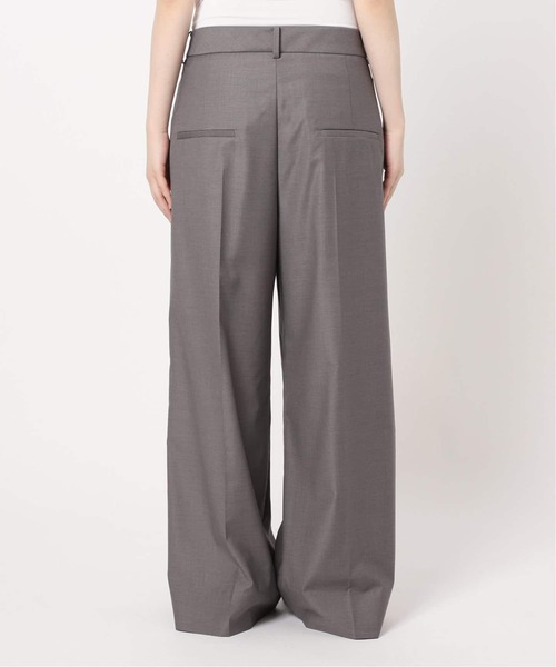 AP STUDIO(エーピーストゥディオ)の「Light T/R wide Pants(スラックス・レディース・チャコールグレー・40/38/36/34)」の14枚目の写真