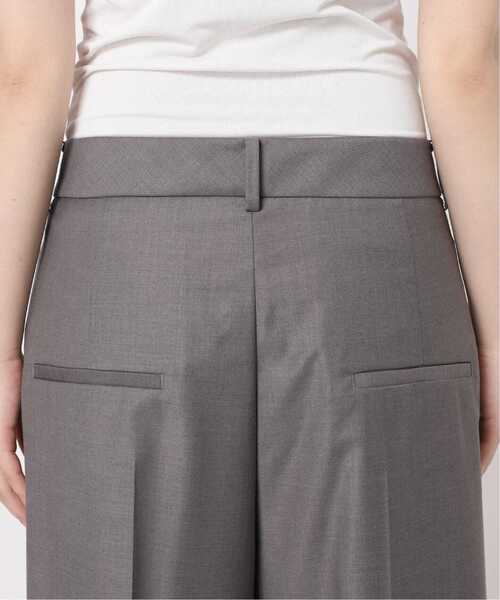 AP STUDIO(エーピーストゥディオ)の「Light T/R wide Pants(スラックス・レディース・チャコールグレー・40/38/36/34)」の16枚目の写真