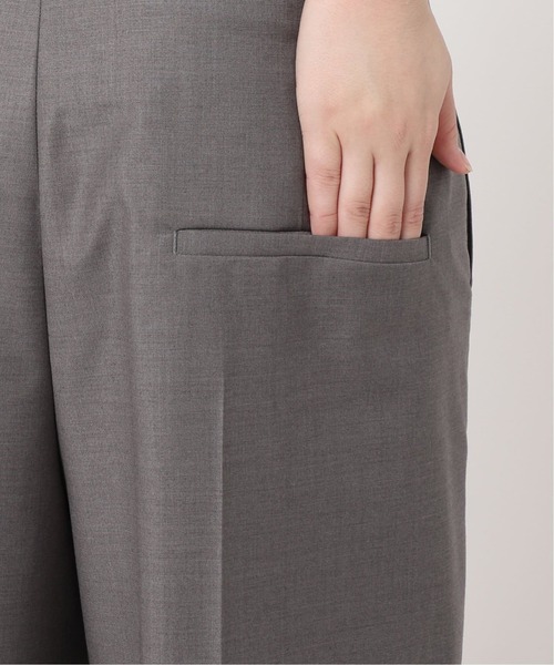 AP STUDIO(エーピーストゥディオ)の「Light T/R wide Pants(スラックス・レディース・チャコールグレー・40/38/36/34)」の17枚目の写真