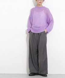ドロストワイドパンツ