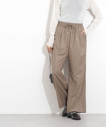 ドロストワイドパンツ