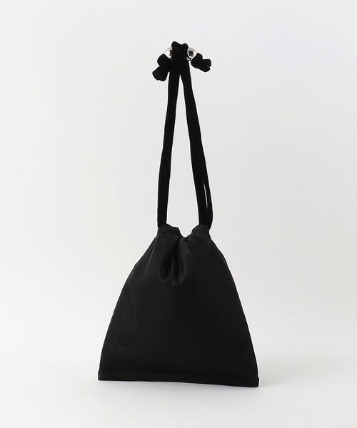 BEAUTY&YOUTH UNITED ARROWS(ビューティーアンドユースユナイテッドアローズ)の「ベルベット×チュール ドロストバッグ(ショルダーバッグ・レディース・オフホワイト/グレー/ブラック・FREE)」の20枚目の写真