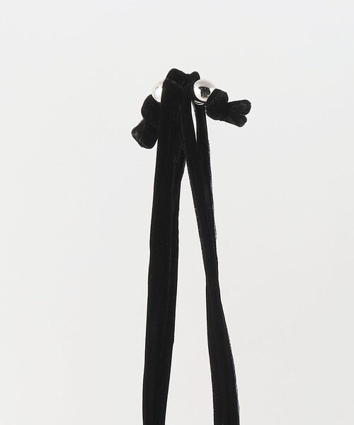 BEAUTY&YOUTH UNITED ARROWS(ビューティーアンドユースユナイテッドアローズ)の「ベルベット×チュール ドロストバッグ(ショルダーバッグ・レディース・オフホワイト/グレー/ブラック・FREE)」の22枚目の写真