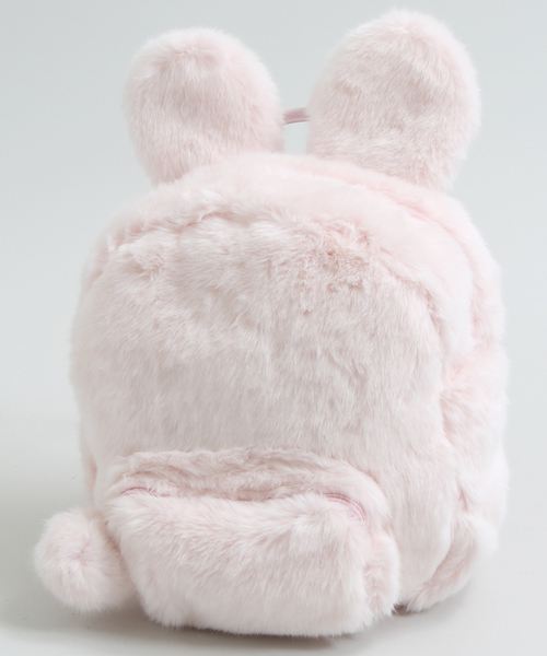 WEGO（ウィゴー）の「WEGO/ウサギミミファーリュック（バックパック/リュック・レディース・ホワイト/ブラック/ピンク・FREE）」の3枚目の写真