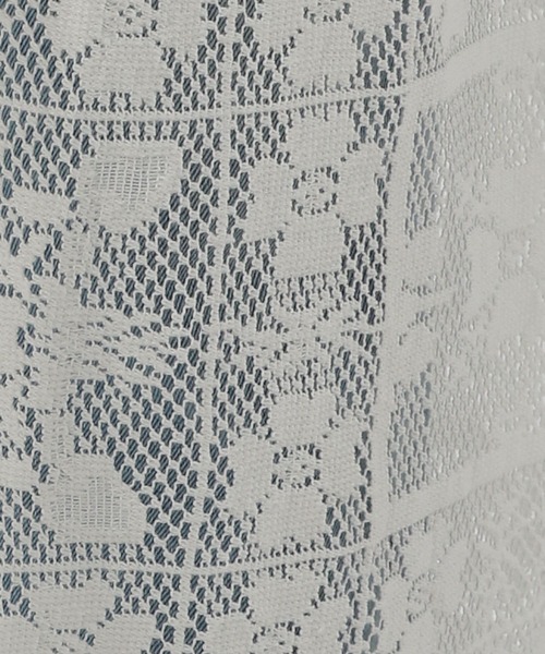 LEPSIM(レプシィム)の「メッシュレースガウンワンピース 128341(ワンピース・レディース・ブラック/オフホワイト・FREE)」の4枚目の写真