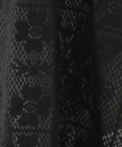 LEPSIM(レプシィム)の「メッシュレースガウンワンピース 128341(ワンピース・レディース・ブラック/オフホワイト・FREE)」の3枚目の写真
