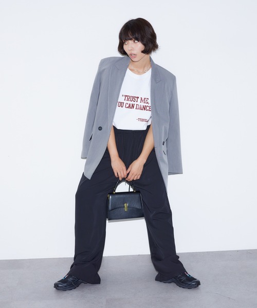 BARRETTA(バレッタ)の「イージーワイドパンツ(その他パンツ・レディース・ブラック/ホワイト・FREE)」の11枚目の写真