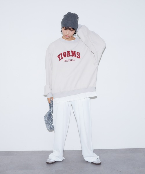 BARRETTA(バレッタ)の「イージーワイドパンツ(その他パンツ・レディース・ブラック/ホワイト・FREE)」の7枚目の写真