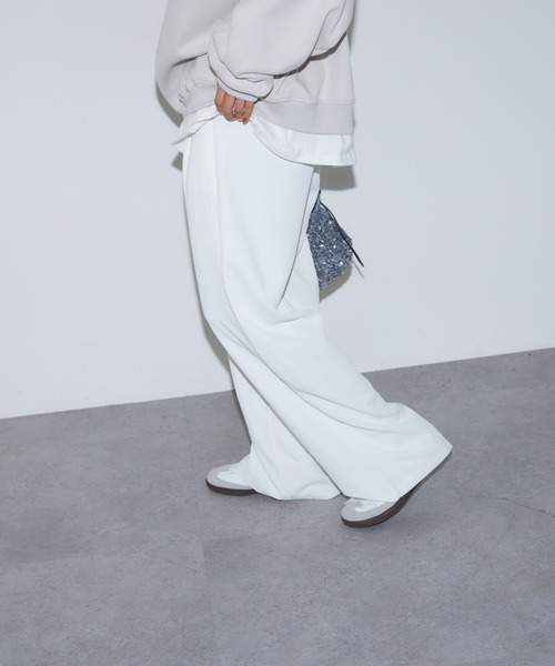 BARRETTA(バレッタ)の「イージーワイドパンツ(その他パンツ・レディース・ブラック/ホワイト・FREE)」の10枚目の写真