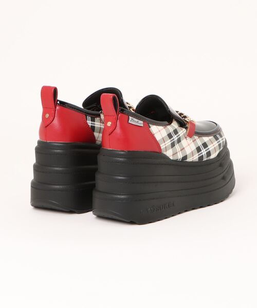 YOSUKE（ヨースケ）の「【YOSUKE】厚底ビット付きローファー 2710043（ローファー・レディース・アイボリー/ブラック/ブラック系その他2/ブラック系その他・22.5cm/23.0cm/23.5cm/24.0cm/24.5cm/25.0cm）」の5枚目の写真