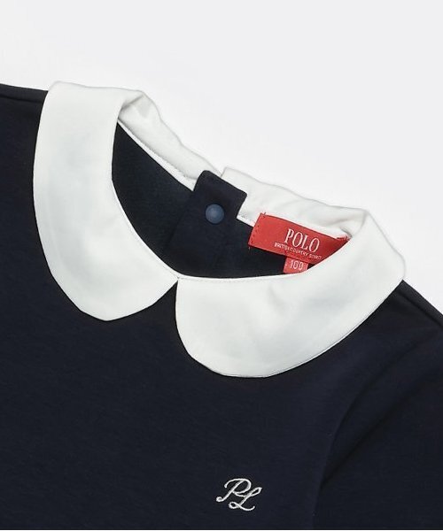 petit main（プティマイン）の「【POLO BCS】ポンチワンピース（ワンピース・キッズ・ネイビー/ベージュ・130cm/120cm/110cm/100cm/90cm）」の8枚目の写真