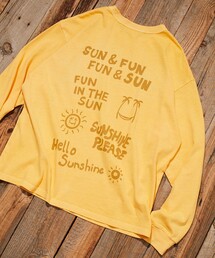 Jonas Claesson（ジョナスクレアッソン）の「JONAS CLAESSON/ジョナス クレアッソン Insideout Sun Fun L/S TEE/インサイドアウト サン ファン ロングスリーブ Tシャツ/リバーシブル/リラックスフィット（Tシャツ/カットソー）」