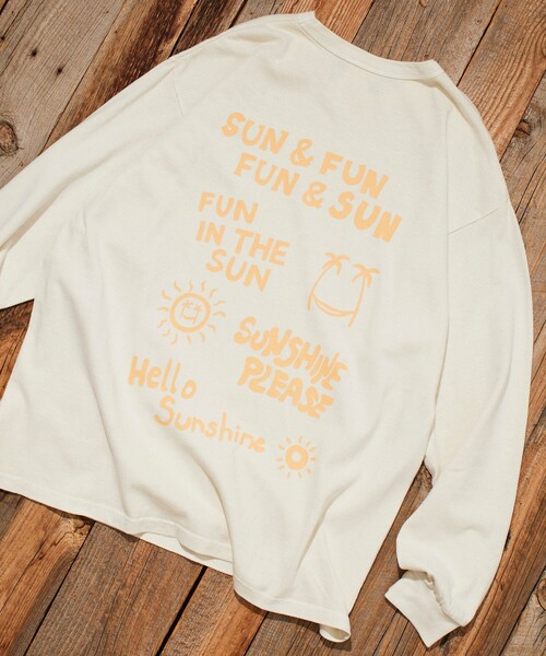 Jonas Claesson（ジョナスクレアッソン）の「JONAS CLAESSON/ジョナス クレアッソン Insideout Sun Fun L/S TEE/インサイドアウト サン ファン ロングスリーブ Tシャツ/リバーシブル/リラックスフィット（Tシャツ/カットソー・メンズ・サックスブルー/チャコールグレー/オフホワイト/マスタード・SMALL/MEDIUM/LARGE）」の22枚目の写真