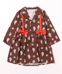Mini Rodini（ミニロディーニ）の「mini rodini / ペイズリー布帛ワンピース（ワンピース・キッズ）」