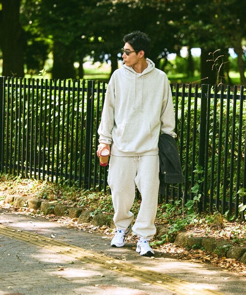 FREAK'S STORE（フリークスストア）の「限定展開 12oz ヘビーウェイト リラックスフィット スウェットパンツ/セットアップ対応（スウェットパンツ・メンズ・杢グレー/ブラック/アッシュグレー/ネイビー・LARGE/SMALL/MEDIUM）」の10枚目の写真