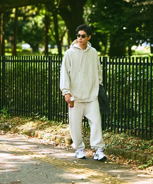 FREAK'S STORE（フリークスストア）の「限定展開 12oz ヘビーウェイト リラックスフィット スウェットパンツ/セットアップ対応（スウェットパンツ・メンズ・杢グレー/ブラック/アッシュグレー/ネイビー・LARGE/SMALL/MEDIUM）」の11枚目の写真