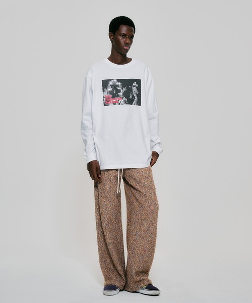 【セール】ParisフォトプリントロンT（Tシャツ/カットソー）｜NOISE MAKER（ノイズメーカー）