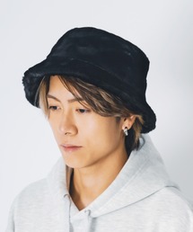 RE730（アールイーセブンサーティー）の「【RE730】ふわふわもこもこの可愛いファーのバケットハット（ハット）」