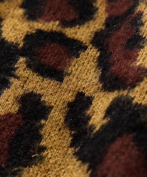 【セール】限定展開 モヘヤタッチ レオパード柄 ルーズカーディガン（カーディガン/ボレロ）｜FREAK'S STORE（フリークスストア）