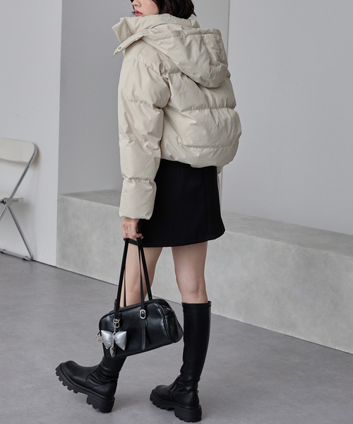 MOSCHINO　中綿ジャケット　レディース　ショートブルゾン　マルチカラー aexn1711-s-01-dl.jpg