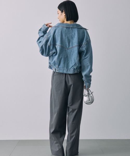 Levi's HERFEE クロップドデニムジャケット　フリーサイズ Levi's リーバイス 28943-0022 MADE&CRAFTED メイドアンドクラフテッド