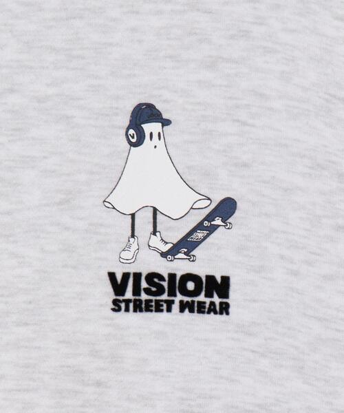 VISION STREET WEAR（ヴィジョンストリートウェア）の「∴WEGO/VISIONゴーストスケータープルオーバー（スウェット・メンズ・アッシュグレー/ブラック・MEDIUM/LARGE）」の17枚目の写真
