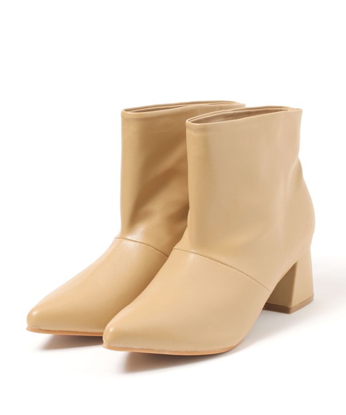 LAKOLE(ラコレ)の「ワイドシャフトブーツ / 140076(ブーツ・レディース・ブラック/ベージュ・MEDIUM/LARGE)」の11枚目の写真