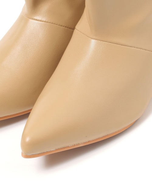 LAKOLE(ラコレ)の「ワイドシャフトブーツ / 140076(ブーツ・レディース・ブラック/ベージュ・MEDIUM/LARGE)」の20枚目の写真