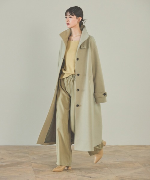 LAKOLE(ラコレ)の「ワイドシャフトブーツ / 140076(ブーツ・レディース・ブラック/ベージュ・MEDIUM/LARGE)」の8枚目の写真