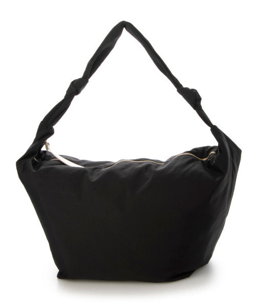 cache cache(カシュ カシュ)の「カシュカシュ cachecache / シワナイロンビッグバッグ(ショルダーバッグ・レディース・パープル/キャメル/カーキ/ブラック・FREE)」の2枚目の写真