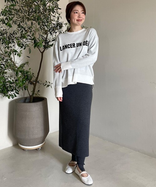 UNFILO（アンフィーロ）の「リブレギンス（レギンス/スパッツ・レディース・ブラック系/グレー系・X-LARGE）」の13枚目の写真