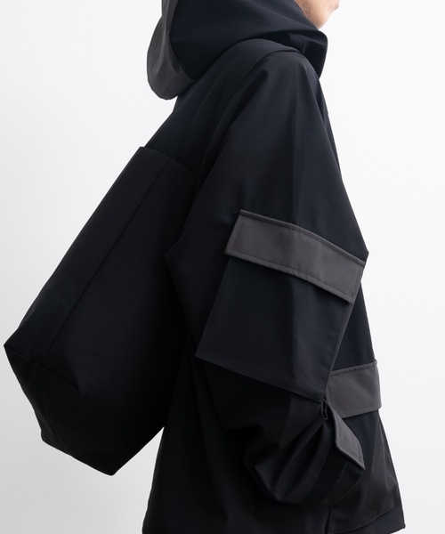 SINSS（シンス）の「Watertight zipper tech shoulder bag / 止水ファスナーテックショルダーバッグ（ショルダーバッグ・メンズ・ブラック・FREE）」の17枚目の写真