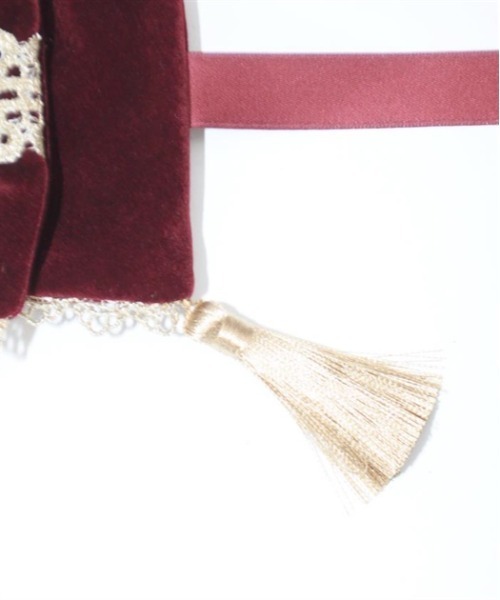 axes femme kawaii（アクシーズファムカワイイ）の「タッセル付リボンヘッドドレス（カチューシャ・レディース・ワイン/ブラック/ブルー・FREE）」の9枚目の写真