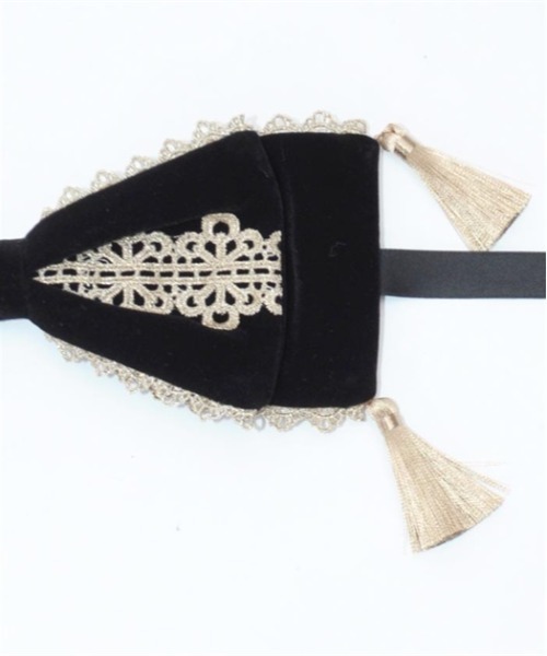 axes femme kawaii（アクシーズファムカワイイ）の「タッセル付リボンヘッドドレス（カチューシャ・レディース・ワイン/ブラック/ブルー・FREE）」の20枚目の写真