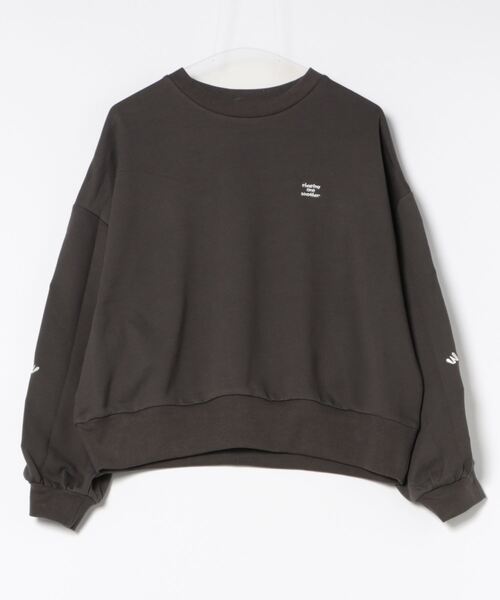 【libi se mi to】サメ袖刺繍スウェットトレーナー（スウェット）｜JEANS MATE（ジーンズメイト）