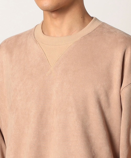 Grand PARK（グランドパーク）の「マイクロファイバーダブルフェイススウェット（スウェット・メンズ・ブラック/ベージュ/ブルー・MEDIUM/LARGE）」の10枚目の写真