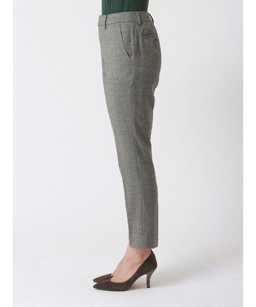 【セール】テーパードパンツ ウォッシャブル ストレッチ ライトミルドバスケット 織柄（スーツパンツ）｜SUIT SQUARE（スーツスクエア）