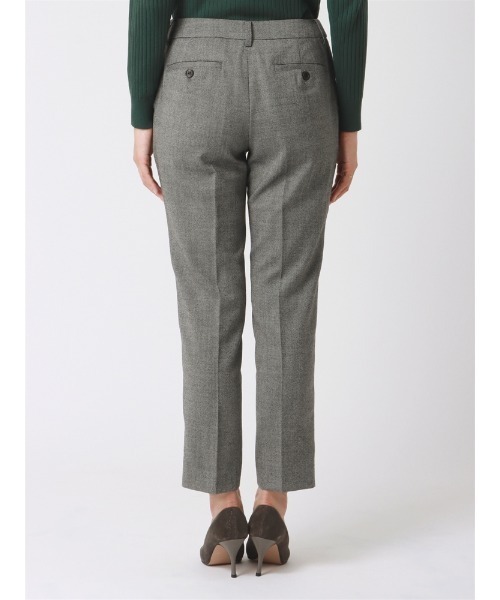 【セール】テーパードパンツ ウォッシャブル ストレッチ ライトミルドバスケット 織柄（スーツパンツ）｜SUIT SQUARE（スーツスクエア）