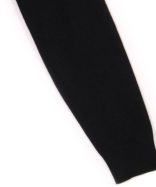 TOKYO SHIRTS（トウキョウシャツ）の「裾丸Ｖネックニットカーディガン（カーディガン/ボレロ・レディース・ネイビー/チャコール/ダークパープル/カーキ/ブラック・M/LL/L）」の12枚目の写真