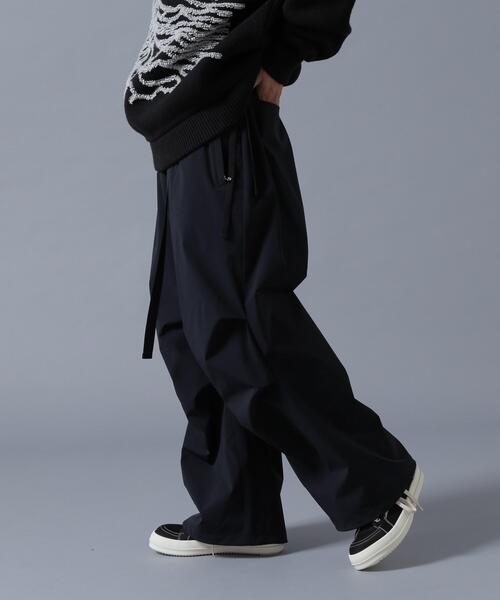 DANKE SCHON(ダンケシェーン)の「DankeSchon/ダンケシェーン/LAYERNYLON WIDESNOW PANTS(その他パンツ・レディース・ブラック/ホワイト/グレー・S/M/L)」の3枚目の写真