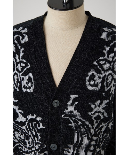 【セール】モールジャガードカーディガン（カーディガン/ボレロ）｜AZUL BY MOUSSY（アズールバイマウジー）